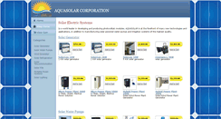 Desktop Screenshot of aguasolar.com